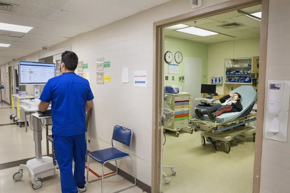 hospital exam room